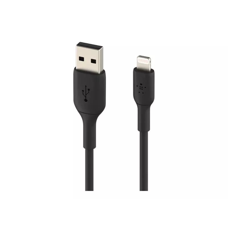 BELKIN PVC USB KAABEL USB-A - LIGHTNING, 1M, MUST