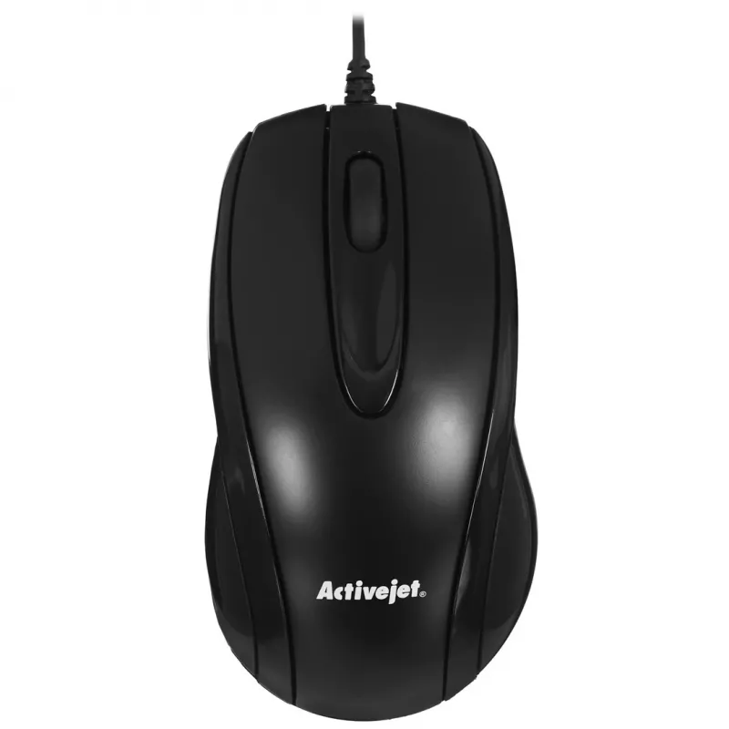 Activejet AMY-083 juhtmega USB-hiir (optiline; 1000 DPI; must)