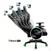 Diablo X-One 2.0 Normal Size Gaming chair Must, roheline