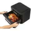 ProfiCook PC-FR 1313 H kahekordne kuumõhkfritüür, 10 L, 2400 W, must/roostevaba teras