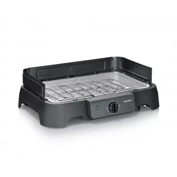 SEVERIN lauagrill PG 8593, 2000 W, ristkülikukujuline rest, must