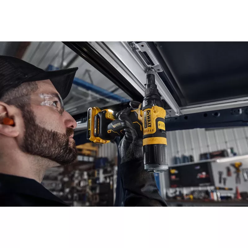 DeWALT DCF403NT-XJ elektriline neetimistööriist Must, Kollane 2,4, 3,2, 4, 4,8 mm 10000 kN