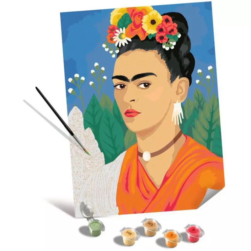 Lõuendist puslekomplekt Ravensburger CreArt ART Collection: Frida Kahlo maal, Canvas Edition