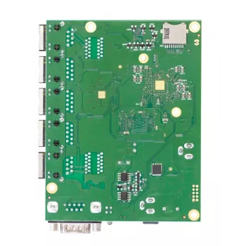 juhtmega ruuter Mikrotik RB450Gx4 Gigabit Ethernet roheline