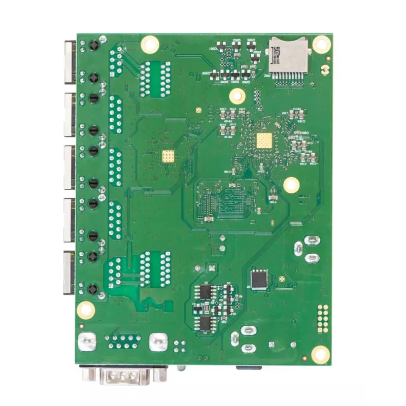 juhtmega ruuter Mikrotik RB450Gx4 Gigabit Ethernet roheline