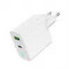 Alimentator Retea 220V GEMBIRD, Universal, 1 X USB USB-C D 20W, 1 X USB-a 3.0 QC 18W, Indicator LED, Valge