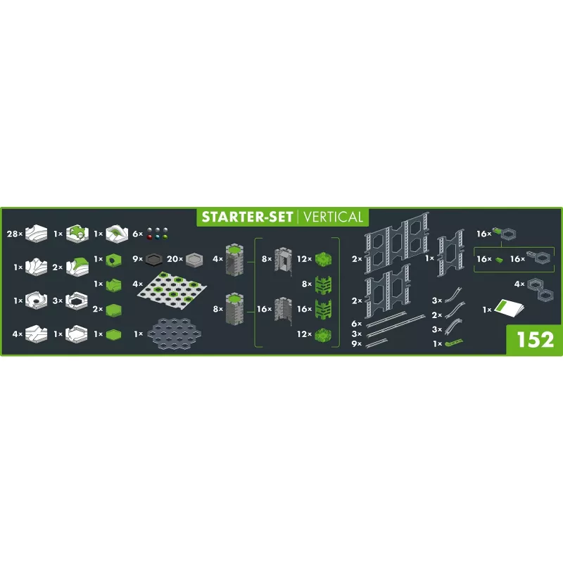 Mängumarmoriraja komplekt Ravensburger GraviTrax PRO Starter-Set Vertical vanusele 8+