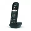 Analoog/DECT-telefon Gigaset AS690HX traadita telefonitoru helistaja ID-ga must