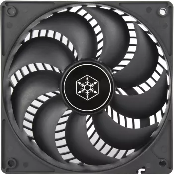 SilverStone SST-AP120I 120mm korpuse ventilaator - must
