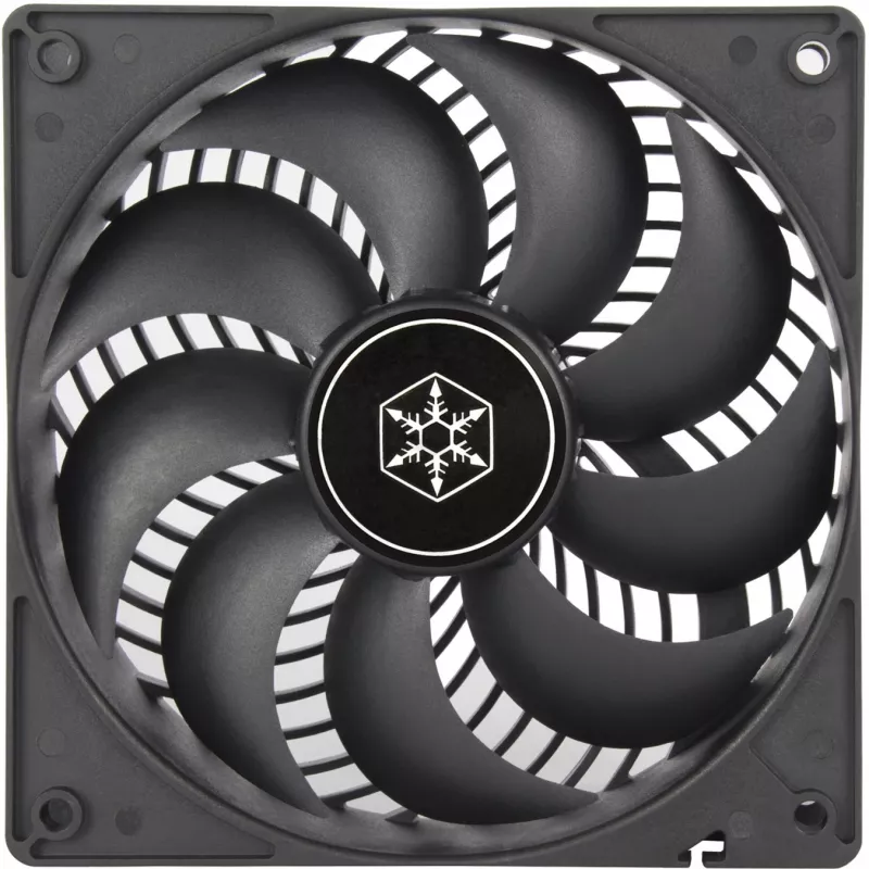 SilverStone SST-AP120I 120mm korpuse ventilaator - must