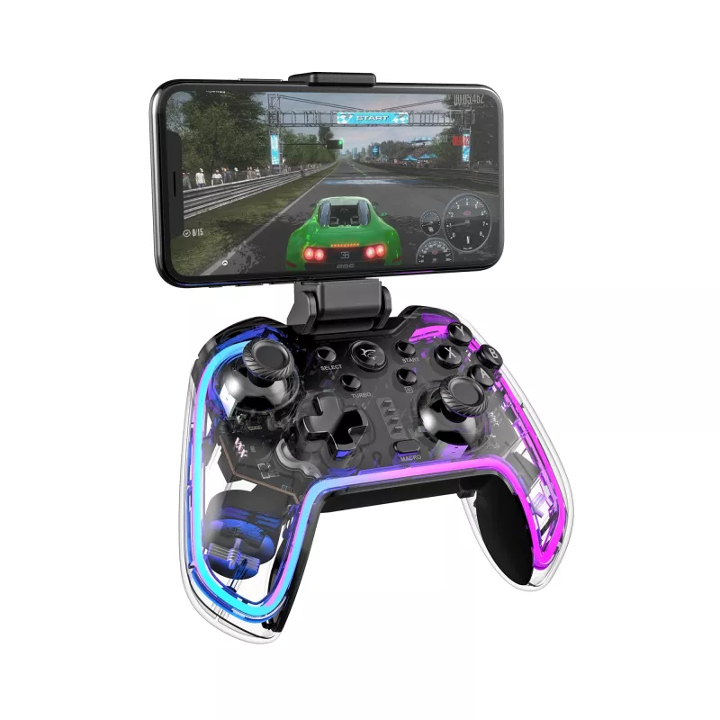 Mängukontroller White Shark GPW-8040 RGB Wireless Bluetooth, mudel PRAETORIAN
