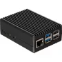 Joy-IT RB-AlucaseP5-08 SBC-korpus, sobilik arenduskomplektidele Raspberry Pi, kaasas (RB-AlucaseP5-08)