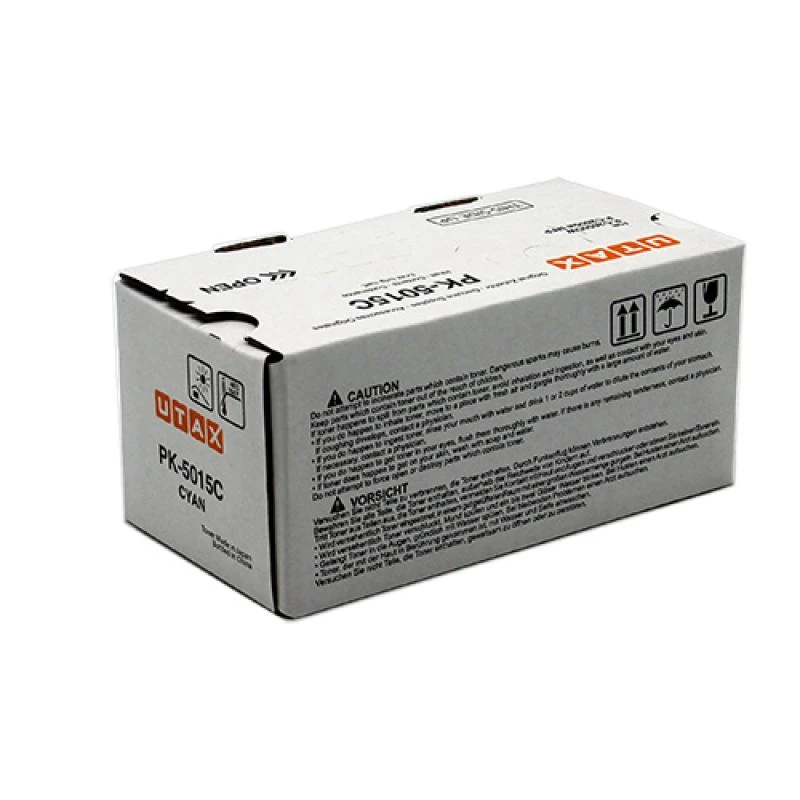 Utax 1T02R7CUT0/PK-5015C toonerikomplekt tsüaan. 3K lehekülge ISO/IEC 19752 TA jaoks