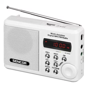 Kaasaskantav raadio SRD 215 W MP3, USB, SD