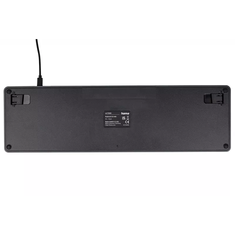 Juhtmega klaviatuur CK-400 must-hall