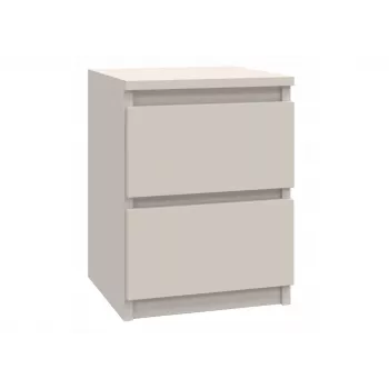 Öökapp top e shop MALWA M2 KASZMIR — 2 sahtlit, puitlaastplaat, kašmiir, 300×300×400 mm