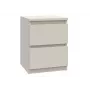 Öökapp top e shop MALWA M2 KASZMIR — 2 sahtlit, puitlaastplaat, kašmiir, 300×300×400 mm