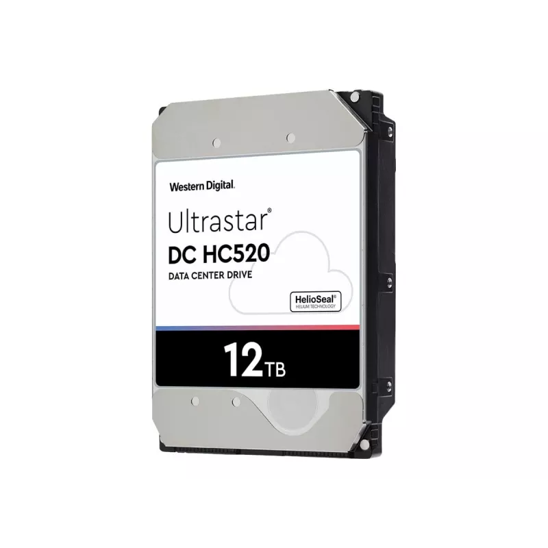 WD Ultrastar DC HC520 HUH721212AL5200 - kõvaketas - 12 TB - sisemine - 3,5 tolli (8,9 cm)