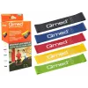 Resistance Exercise Band Set MDH DRQM3MYYSETP — 5 silmusriba (pikkus 50 cm), lateks, laiused 5 cm, koormused 4,5–31,5 kg