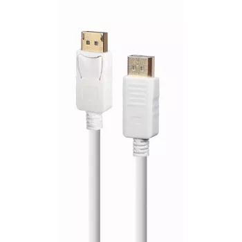 DisplayPort-kaabel Gembird CC-DP2-6-W — DisplayPort isaspesa, 1,8 m, valge