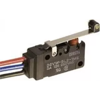 Omron D2VW-5L2A-1MS mikrolüliti 250 V/DC 5 A 1 x on/(on) 1 tk Kott