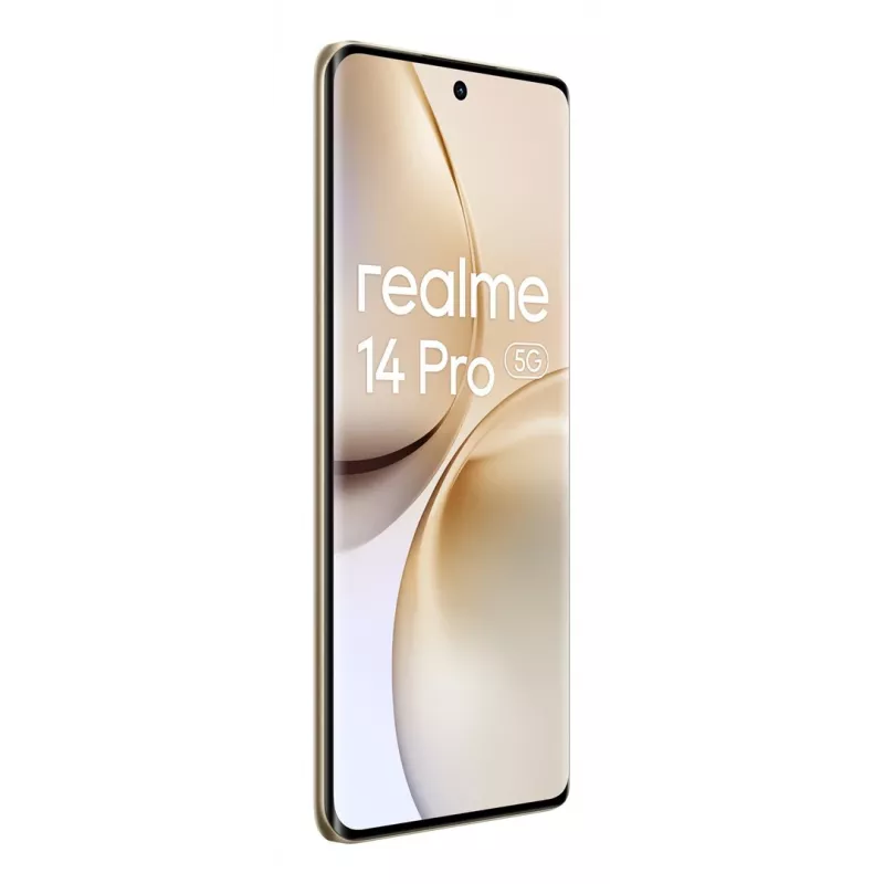 realme 14 Pro 5G 17,2 cm (6.77) Dual SIM Android 15 USB Type-C 8 GB 256 GB 6000 mAh Valge
