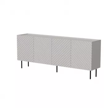 Kummut Cama Meble LUCCA 4D — 200 x 40 x 80 cm, kašmiirvärv, puitlaastplaat
