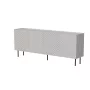 Kummut Cama Meble LUCCA 4D — 200 x 40 x 80 cm, kašmiirvärv, puitlaastplaat