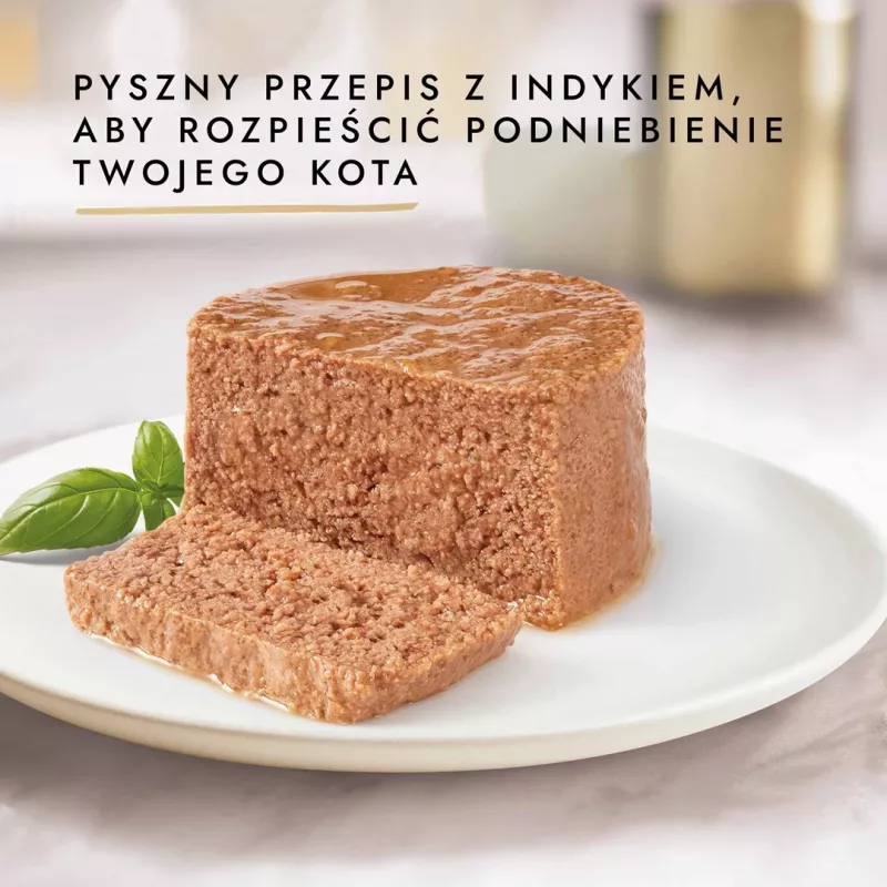Märg kassitoit Purina Nestlé GOURMET Gold Kalkun 85 g purk täiskasvanud kassidele, ülekaalulisuse valem