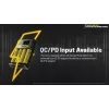 Akulaadija Nitecore Ci4 — universaalne USB-laadija Liitium-ioon / NiCd / NiMH jaoks, 5/9/12 V sisend, 3 A, plastist, 0,1914 kg
