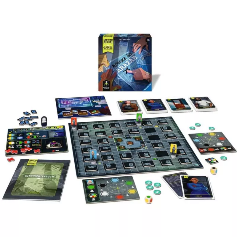 Mystery Games - Põgenemine Arazarist, lauamäng