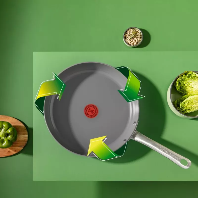 Ahjuvorm Tefal Renewal C4260443 24 cm — alumiinium, keraamiline mittenakkuv, induktsiooniga ühilduv, Thermo-Spot