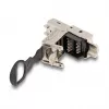 DeLOCK RJ45-pistik välikoostamiseks Cat.6A tööriistavaba hõbedane isane