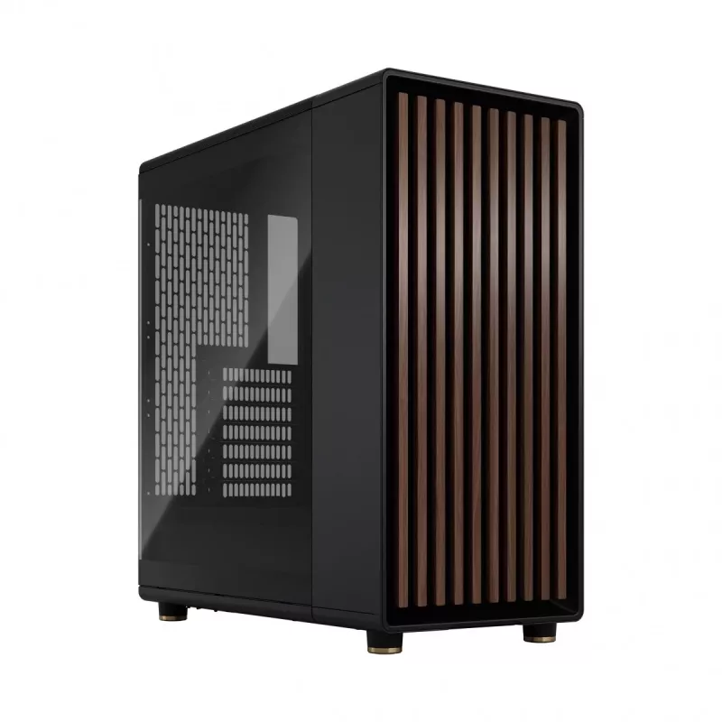 PC korpus Fractal Design North Midi Tower Must