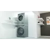 Virnastuskomplekti ühendusosa WHIRLPOOL C00855467 60 x 60 cm pesumasina ja kuivati jaoks, väljatõmmatav riiul, rihm ja libisemisvastased padjad
