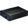 TRENDnet TO Dual SFP FIBER - muundur - fiiberoptiline (LWL) (TFC-G21SFP)