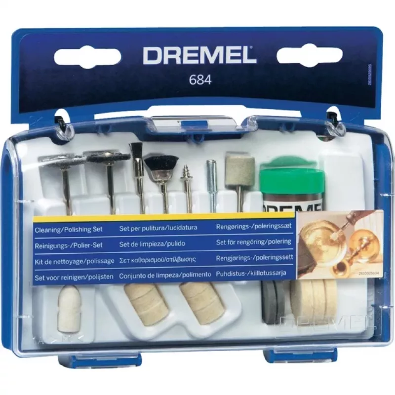 Dremel 684 - Metal - Plastik - hall - Roostevaba teras - Valge (26150684JA)
