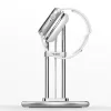 Aluminum alloy induction stand SAW-300 hõbedane Apple Watchile