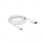 DisplayPort-kaabel DeLOCK 83481 Mini DisplayPort 1 m Valge