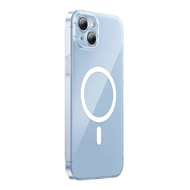 Baseus Crystal Series Magnetiline ümbris iPhone 14 Plus + karastatud klaas