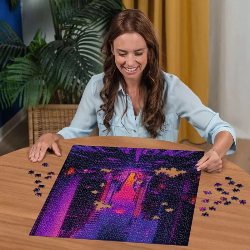 Pusle Ravensburger New York in Neon, 1000 tükki, täiskasvanute pusle