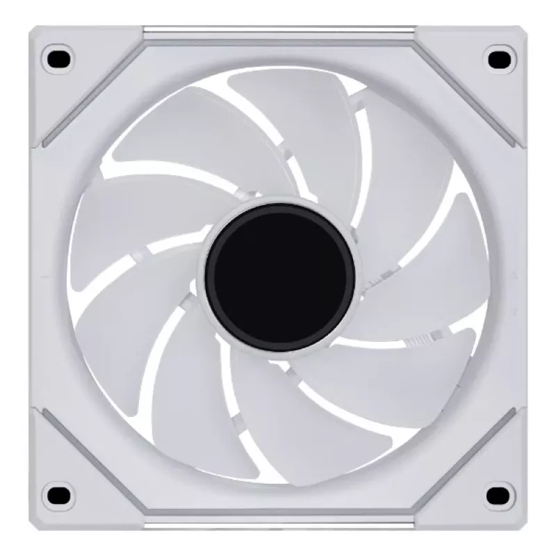 120 mm Lian Li UNI FAN SL-INF Wireless ARGB PWM — valge, modulaarne magnetiline ventilaatorisüsteem