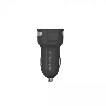 Esperanza EZ110 (EZC110K) autolaadija, 36 W, 2x USB-A 18 W, must