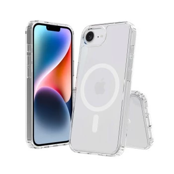 Screenor Bumper Iphone 16E Magsafe Läbipaistev