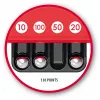 BRIO by Ravensburger — Lauamäng Pinball, 5 osa, 522×339×117 mm