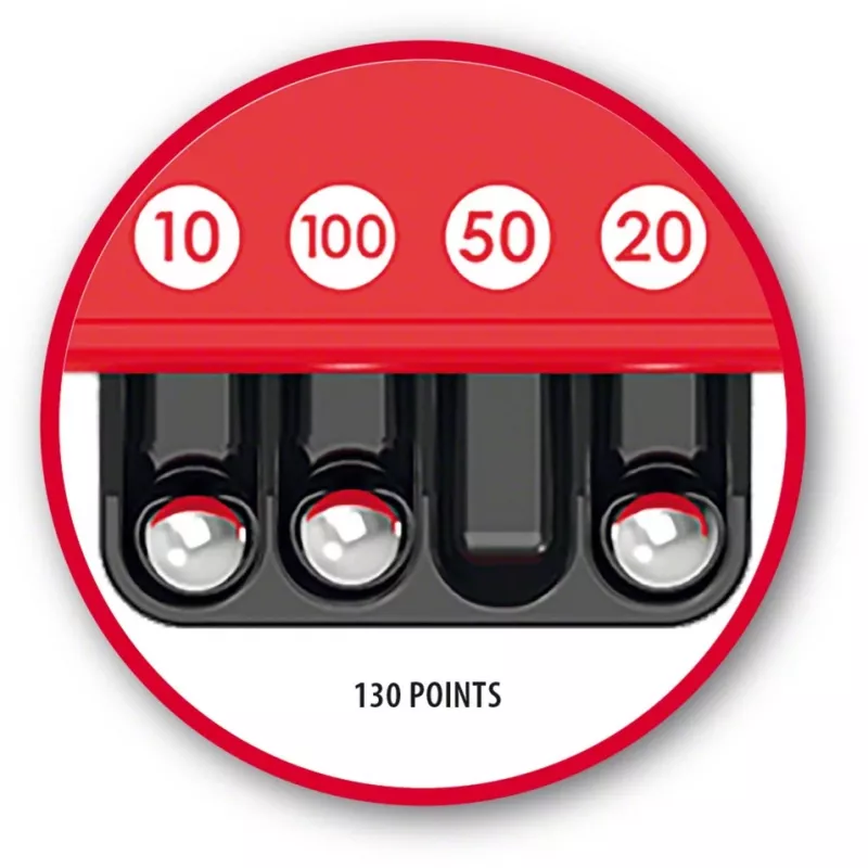 BRIO by Ravensburger — Lauamäng Pinball, 5 osa, 522×339×117 mm