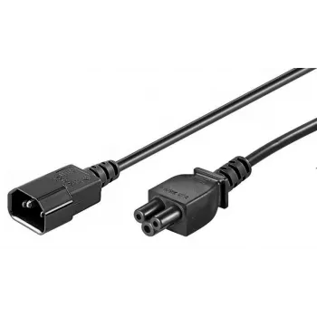 Microconnect PE080610 toitekaabel Must 1 m C14 pistikupesa C5 pistikupesa