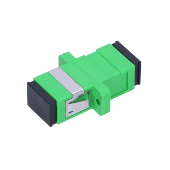 Extralink Adapter SC/APC Single Mode Simplex roheline