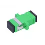 Extralink Adapter SC/APC Single Mode Simplex roheline