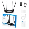 Cudy LT400 traadita ruuter Fast Ethernet ühe ribaga (2,4 GHz) 4G must